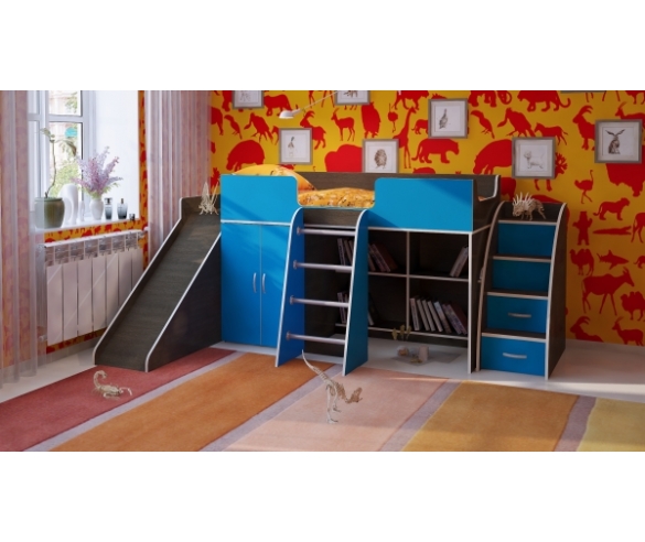 Орбита 6 с горкой и лестницей