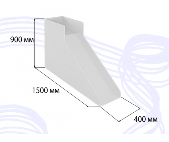 купить кровать с горкой Орбита 19