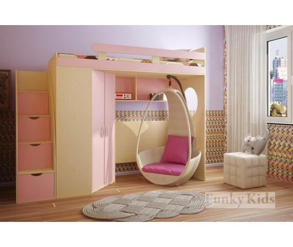 корпус дуб кремона фасад розовый