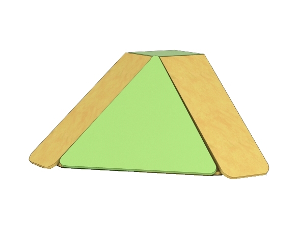 Aнтресоль Чердачек Угловой  цвет 2