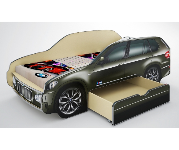 Кровать машина Х5 БМВ - купить в Москве со склада недорого