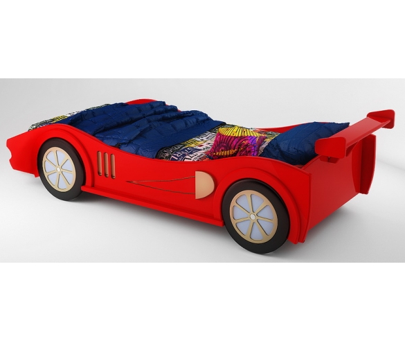 Кровать машина Макларен - цвет красный - купить напрямую со склада в Москве