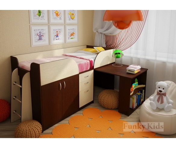 купить недорогую детскую мебель для мальчика Фанки Кидз 10 со склада в Москве