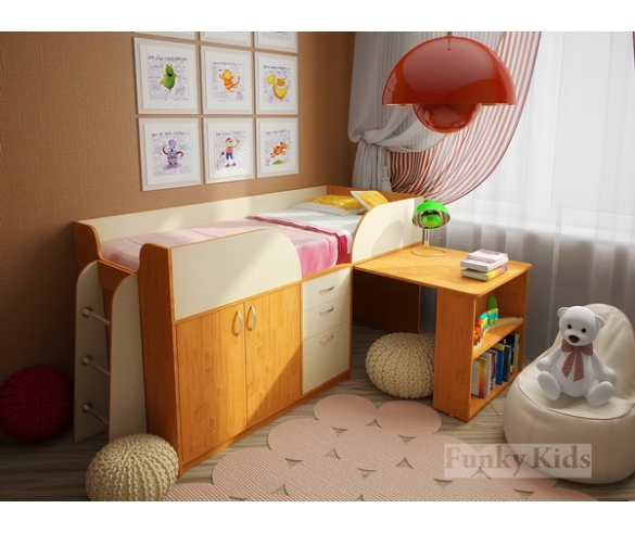 кровать фанки кидз 10 в наличие на складе в Москве