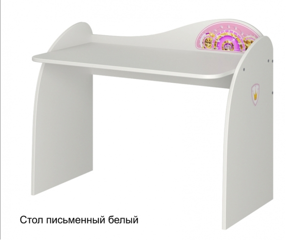купить стол письменный Принцесса для девочки недорого в Москве