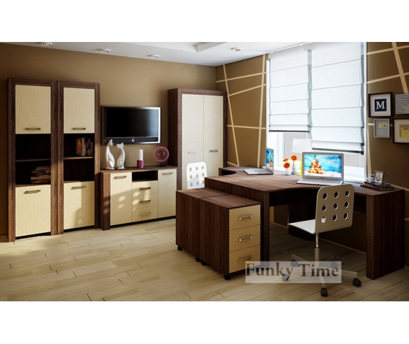 Мебель для учебы и хранения Фанки Тайм  - готовая комната 