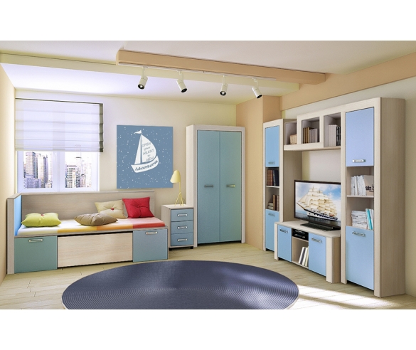 Мебель для мальчиков Фанки Тайм - готовая детская и подросткая комната  