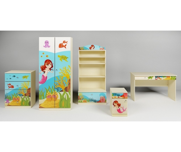 детские модули Русалочка в детскую комнату