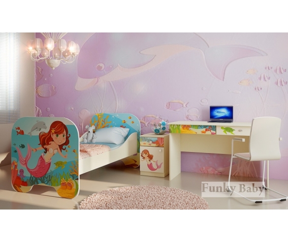 купить детскую мебель Русалочка для девочки со склада в Москве