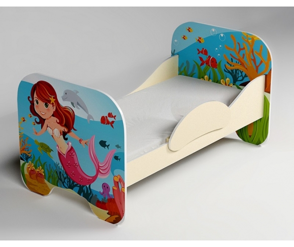 кровать Русалочка для девочки купить недорого в Москве