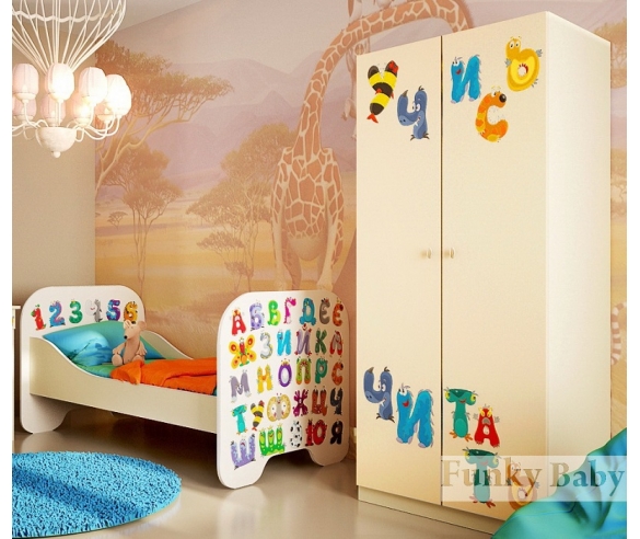детская мебель для детей Алфавит недорого купить со склада в Москве