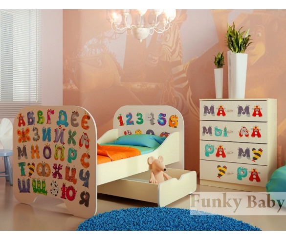 купить недорогую детскую мебель Алфавит со склада в Москве