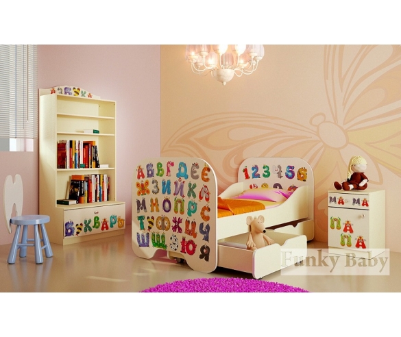 детская мебель Алфавит в детскую комнату недорого в Москве