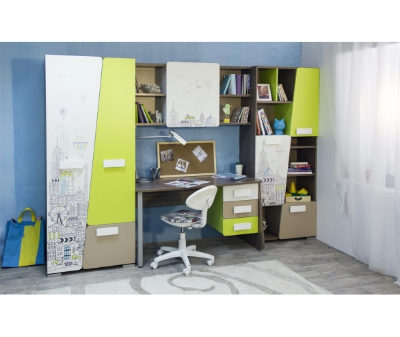 Готовая композиция мебель серии Слеш Город