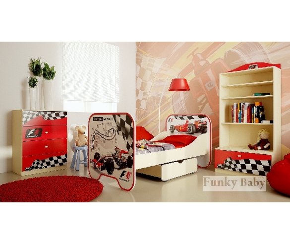 недорогая детская мебель Формула 1