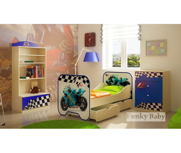мебель в детскую комнату Фанки Бэби серия Мотогонки