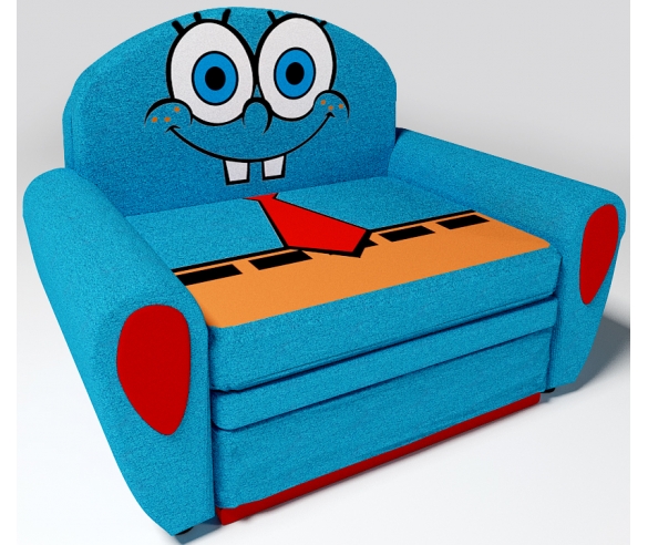 детский диван для детей раскладной спанч боб