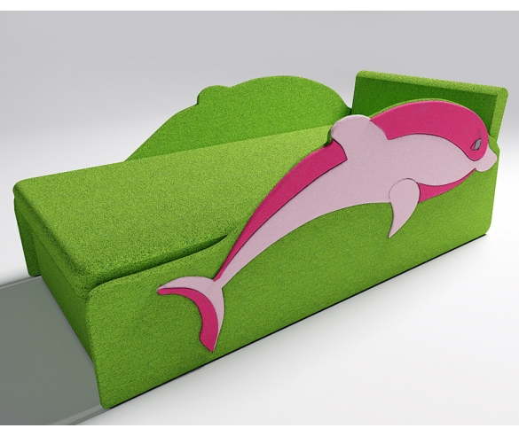 диванчик Дельфин с встроенным ящиком для белья