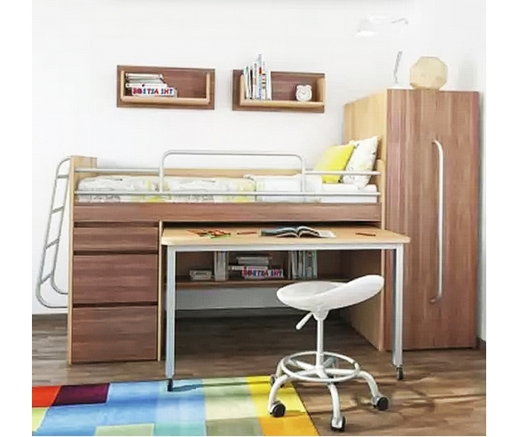 кровать чердак для детей и подростков