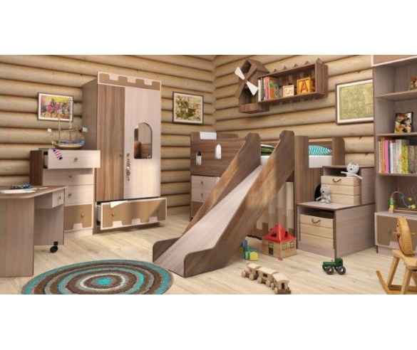 готовая детская комната серии Айвенго 38 попугаев 