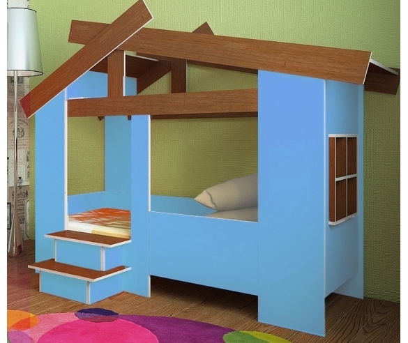 модуль детской мебели Фанки Кидз Домик спальное место 170х80см