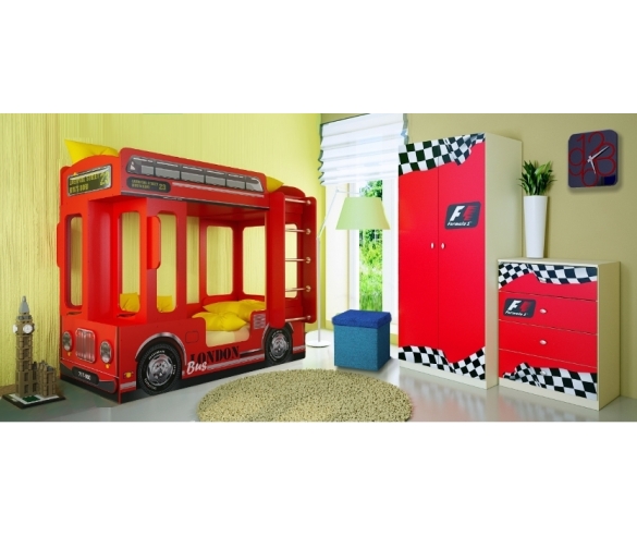 Автобус Лондон с мебелью Фанки Авто