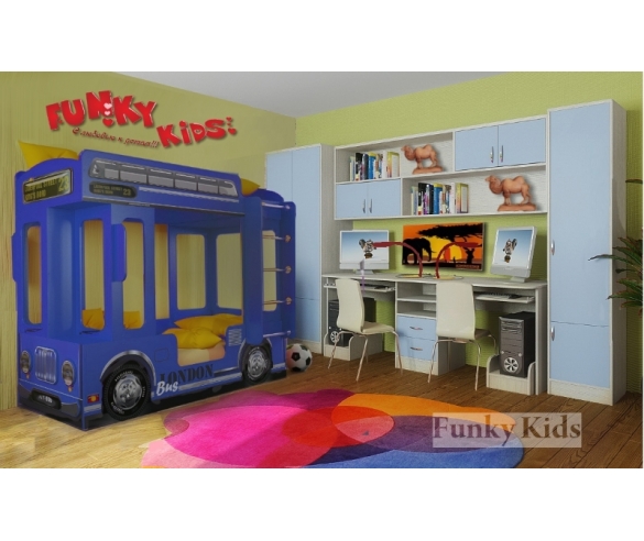 Автобус Лондон с мебелью Фанки Кидз