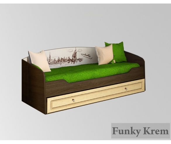 Кровать ФКР-01 с тремя подушками