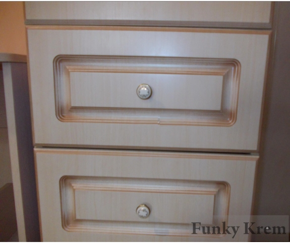 Ручки керамические Фанки Крем.