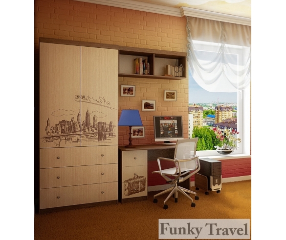 модульная мебель Фанки Тревал в детскую комнату 