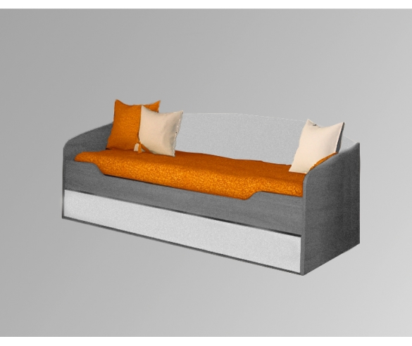 три малых подушки декоративных для дивана цвет оранжевый 