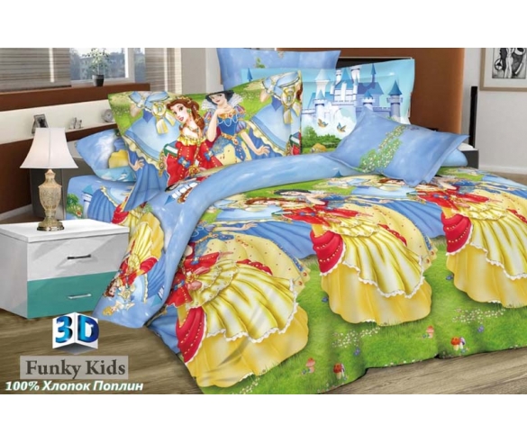 Белоснежка - постельное белье в детские кроватки для девочек