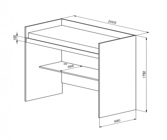Схема кровати чердака Фанки Сити
