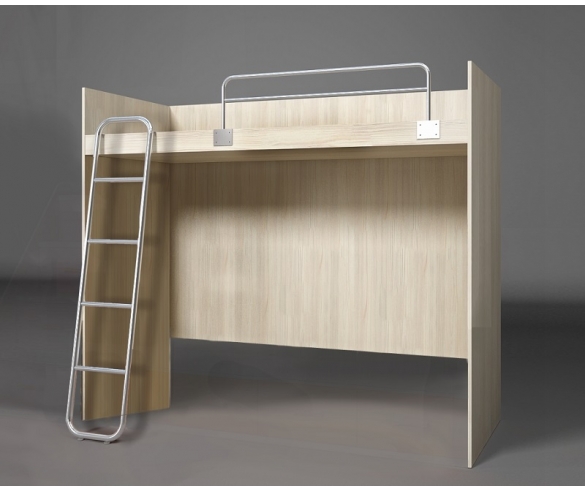 Кровать чердак с металлической лестницей