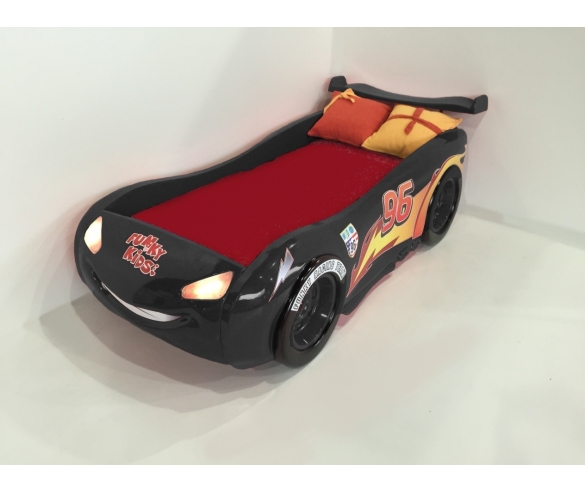 Кровать в виде машины объемная Молния Маквин Тачки арт. 20008