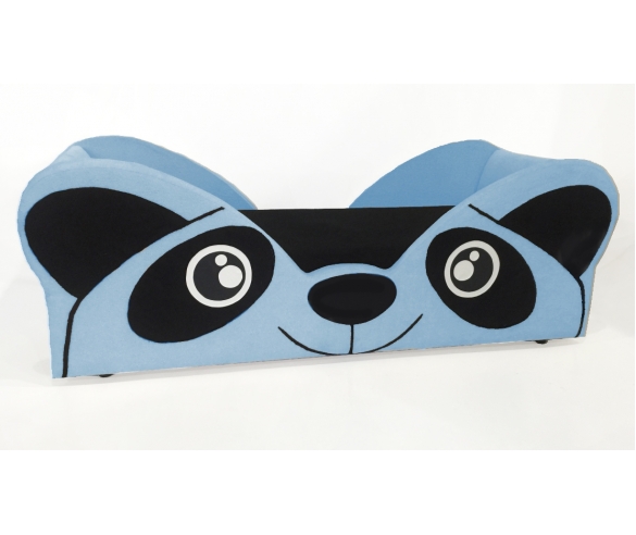 Голубой диванчик Панда для мальчиков 