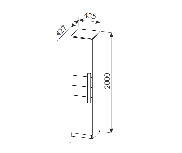 схема с размерами пенал твист олли