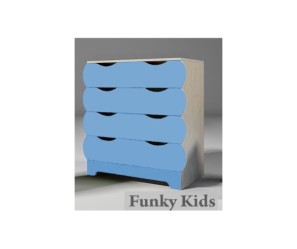 комод для детских комнат Вырастайка с выдвижными ящиками 