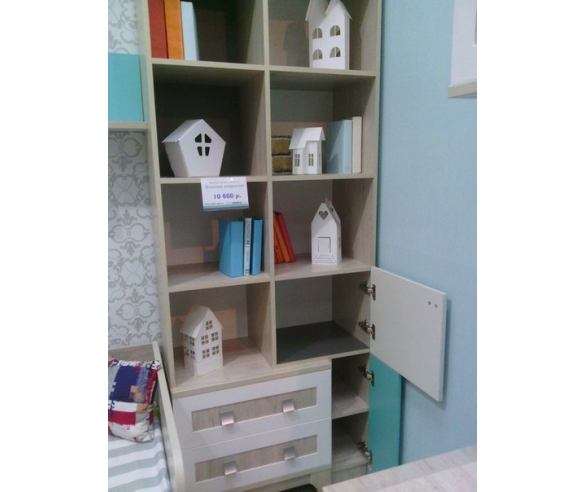 Внутреннее наполенение стеллажа серии Индиго