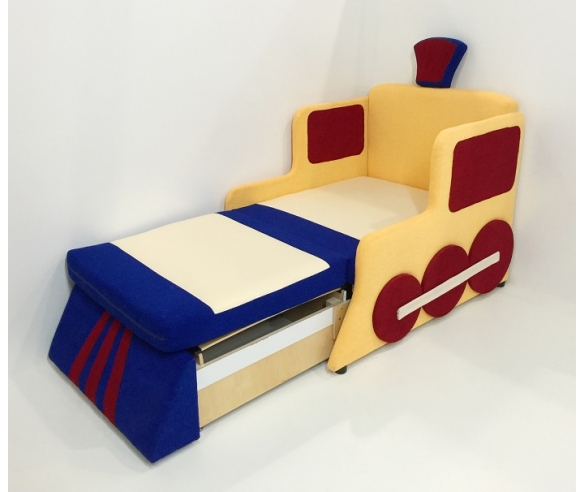 паровоз для детей диван