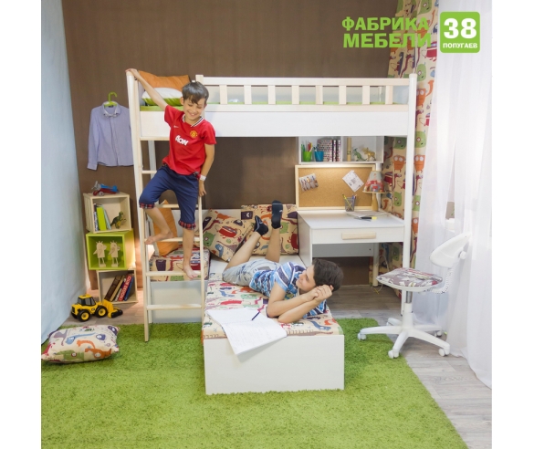 детская кровать феникс мебель для детей и взрослых фабрика 38 попугаев
