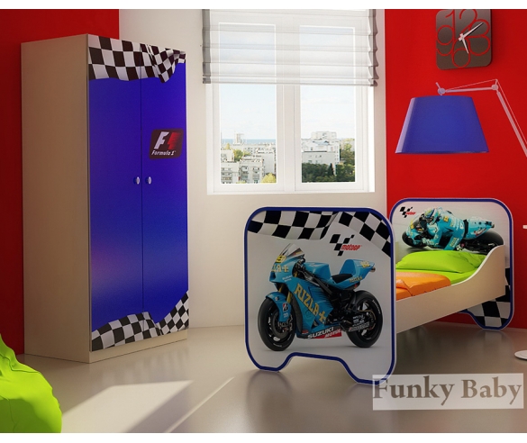Мебель фанки авто для детей и подростков в виде машины 