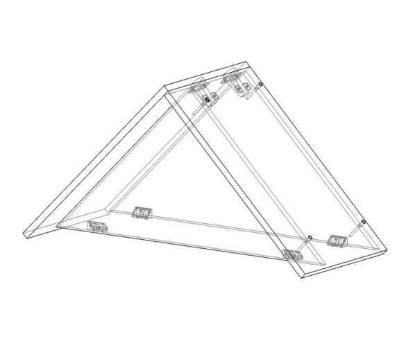Антресоль Фанки Кидз к стеллажу 