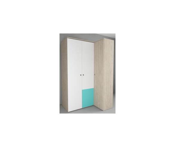 шкаф двухдверный Индиго + пенал универсальный Индиго