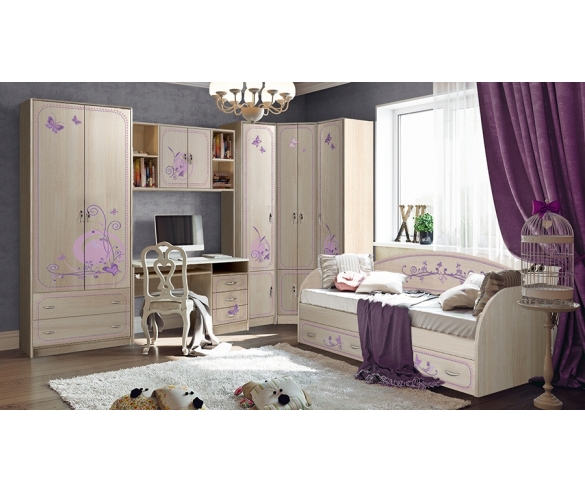 Мебель Фанки Кидз Лилак - готовая комната для детей 
