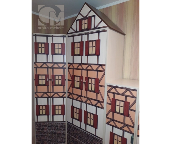 фото детской комнаты Домики фанки Кидз