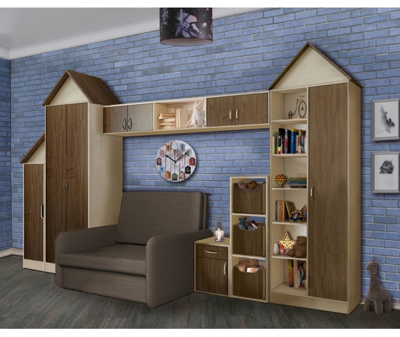 Раскладное кресло Бланес-3 и мебель Фанки Кидз 