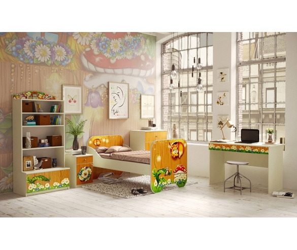 Детская комната Лесная сказка - мебель для детей от 3-х лет 