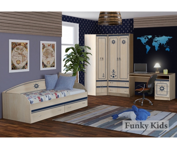 Мебель для детских комнат серии Капитан Фанки Кидз