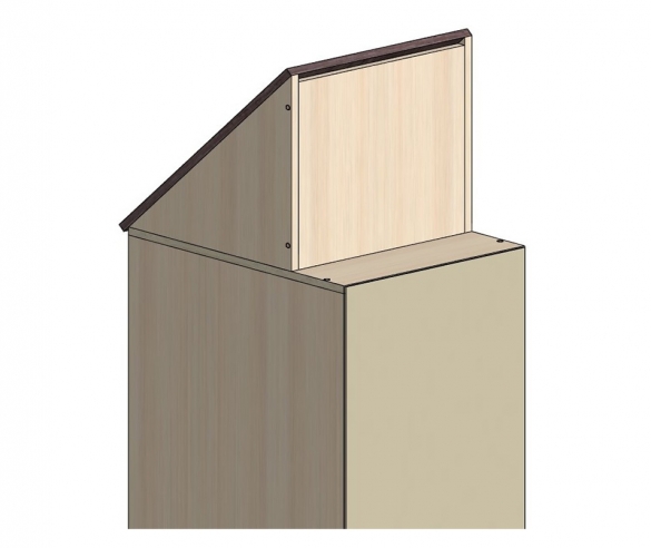 Антресоль 13/74 Фанки Кидз - вариант установки